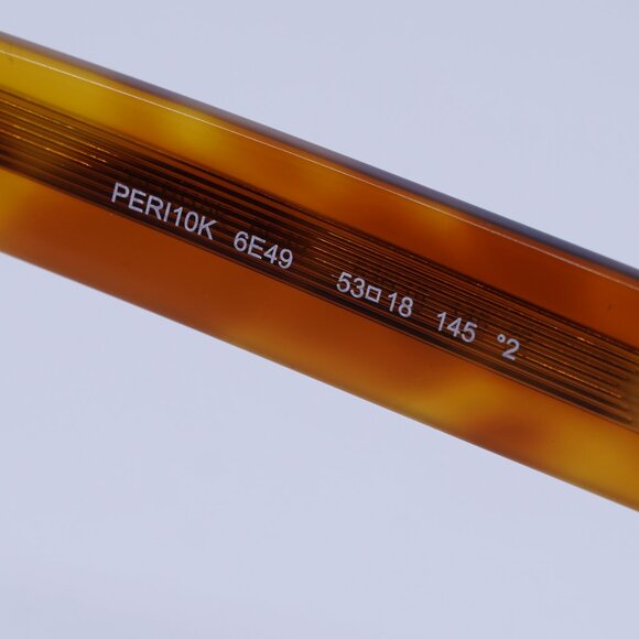 Palm Angels PERI10K MALIBU 6E49 Sunglasses Havana Cat Eye Frame, Blue Lenses - Picture 7 of 9